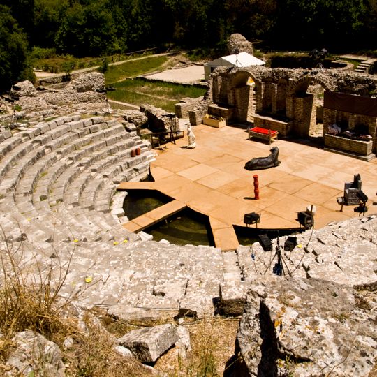 Antikes Theater von Butrint