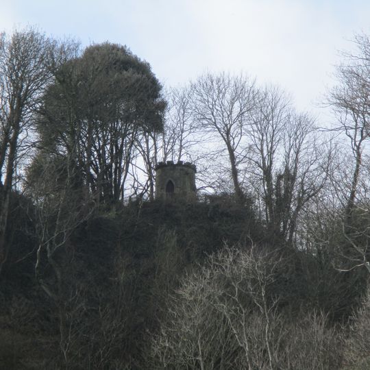 Tower In Grounds Of Luccombe Chine House Country Hotel