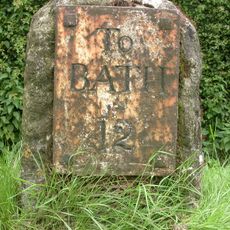 Milestone At Junction With Corsham Road