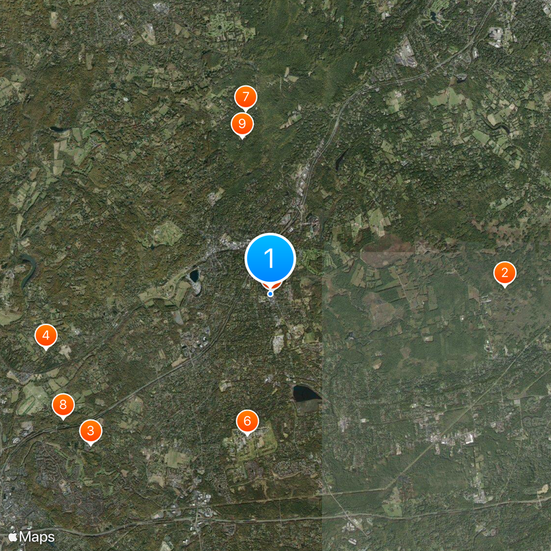 Basking Ridge Map