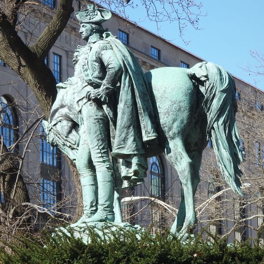 Equestrian statue of George Washington