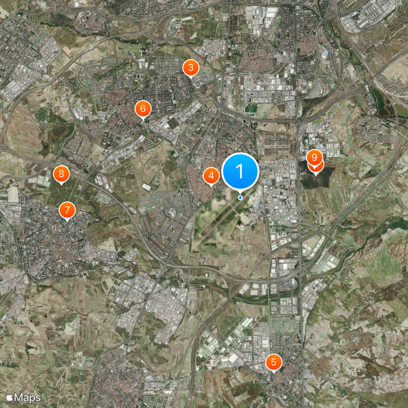 Universidad Carlos III de Madrid Map