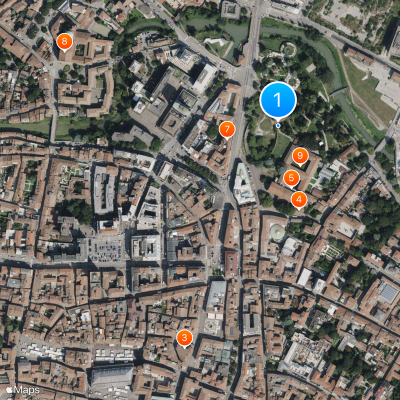 La Déposition de croix Carte