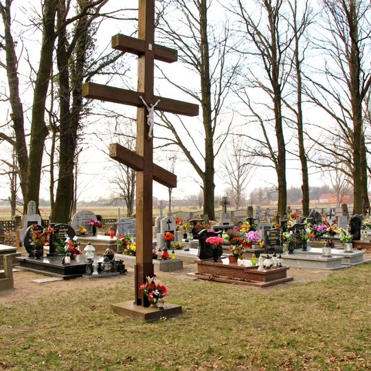 Orthodox cemetery in Buczyna