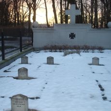 War cemetery for German soldiers from World War I in Ełk