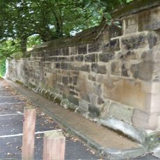 Stone Wall To The Deanery Garden