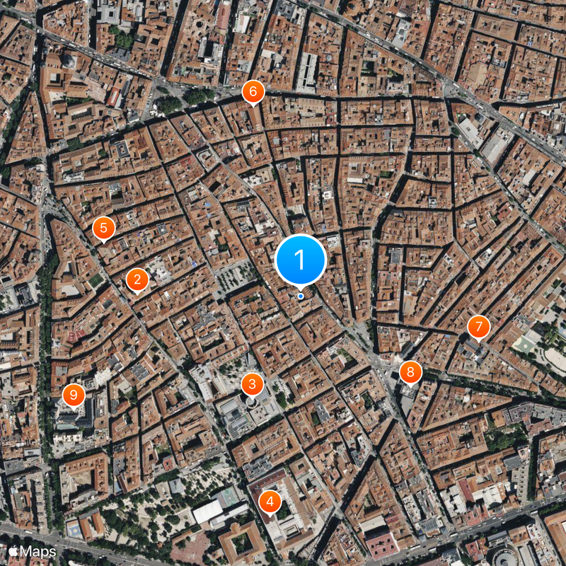 Madrid Central Map