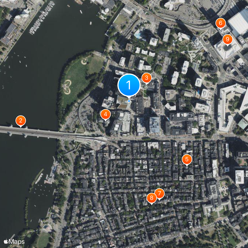 Massachusetts General Hospital Map