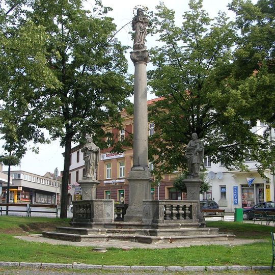 Maria column in Sedlčany