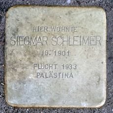 Stolperstein für Siegmar Schleimer