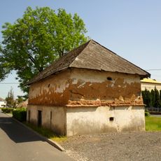 A wooden-brick old granary in Racibórz