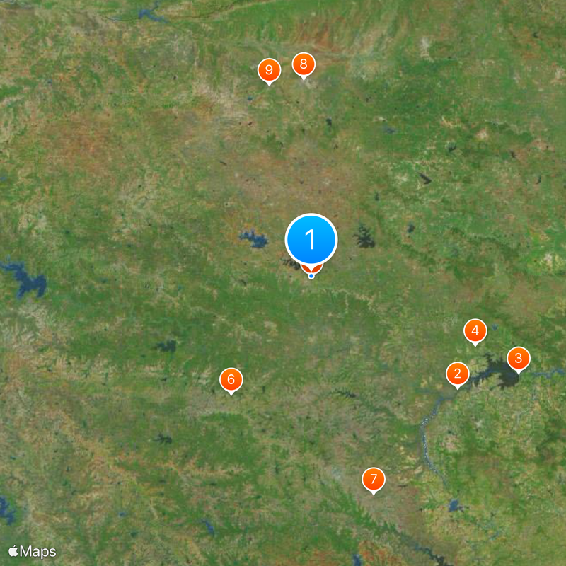 Nageshvara Jyotirlinga Mapa