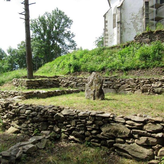 Krajinné umění Proud Času u Hory Svatého Václava