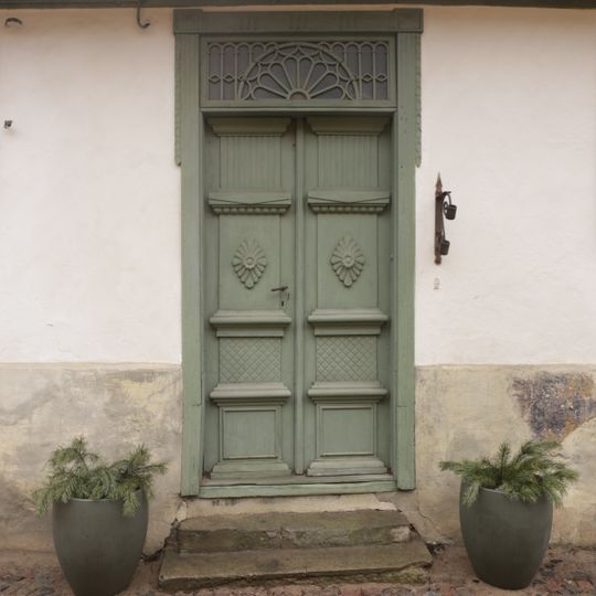 Exterior doors at Kalna iela 13, Kuldīga