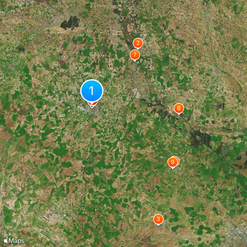 La Roda Map