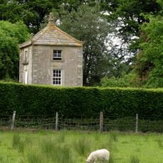 Gazebo/dovecote in garden of Bishop Oak