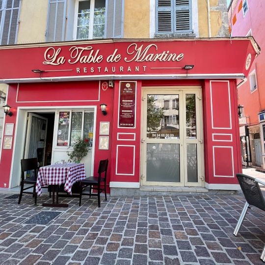 La table de Martine