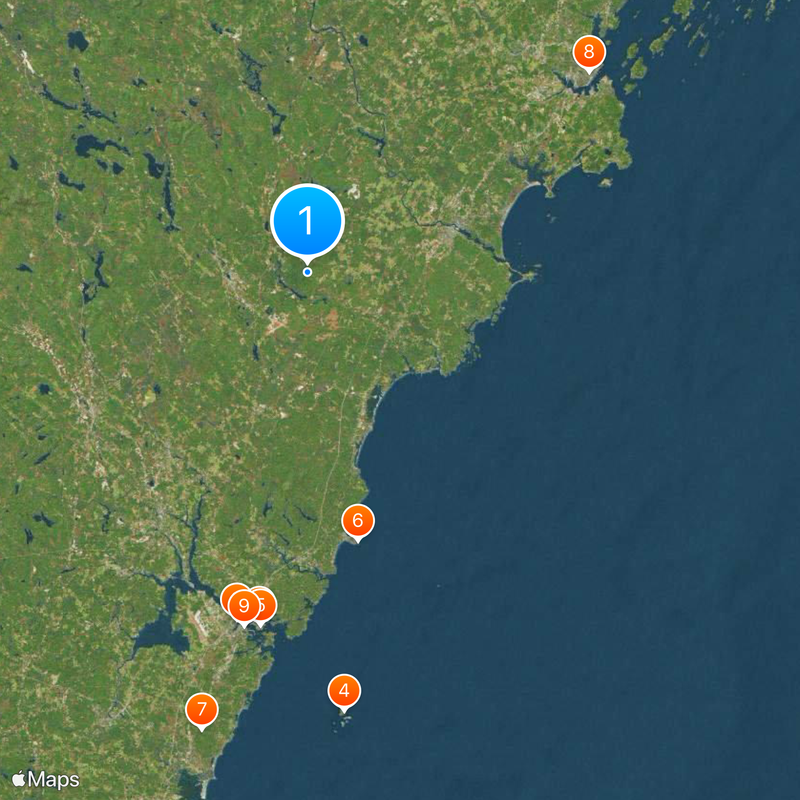 Condado de York Mapa