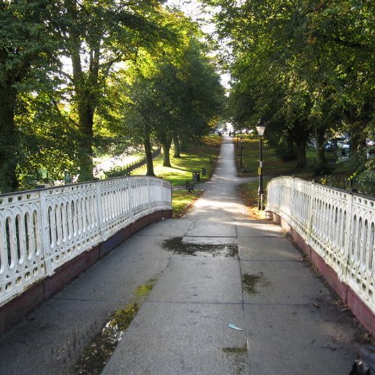 Footbridge At Redland Station