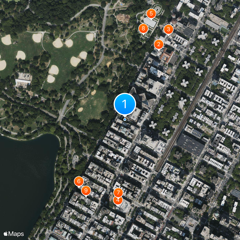 Icahn School of Medicine at Mount Sinai Map