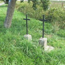 Pomník padlým ve válce 1866 v Ovocné ulici v Klášteru Hradiště nad Jizerou