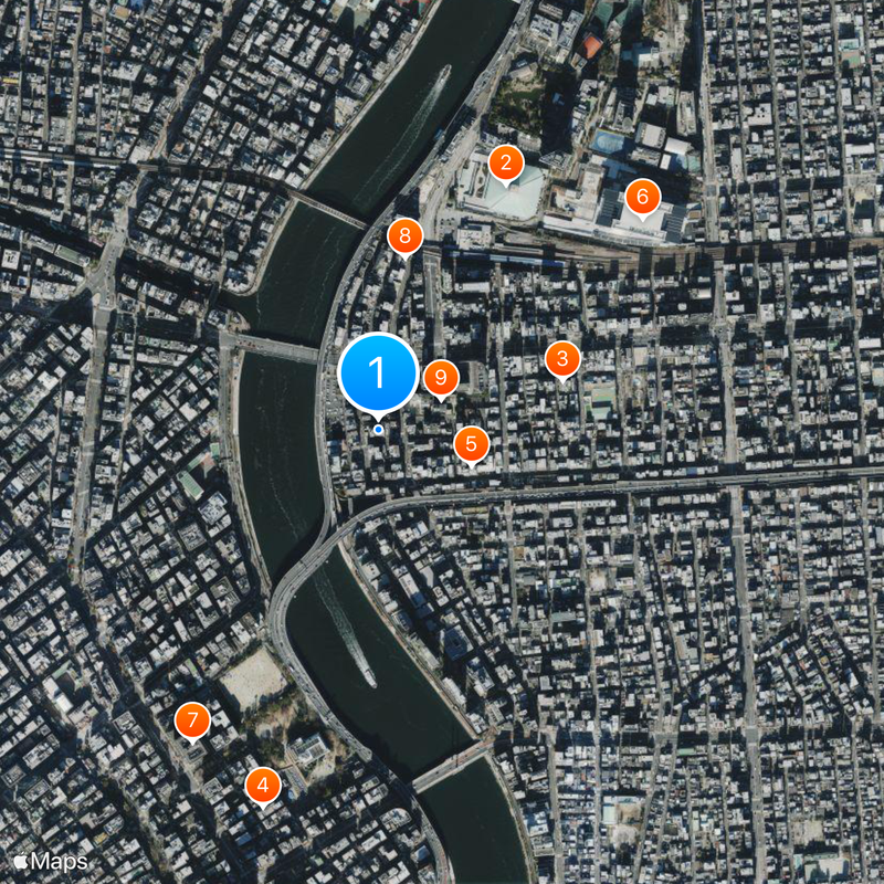 Kasugano stable Kaart