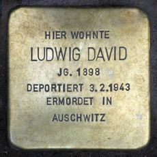 Stolperstein für Ludwig David