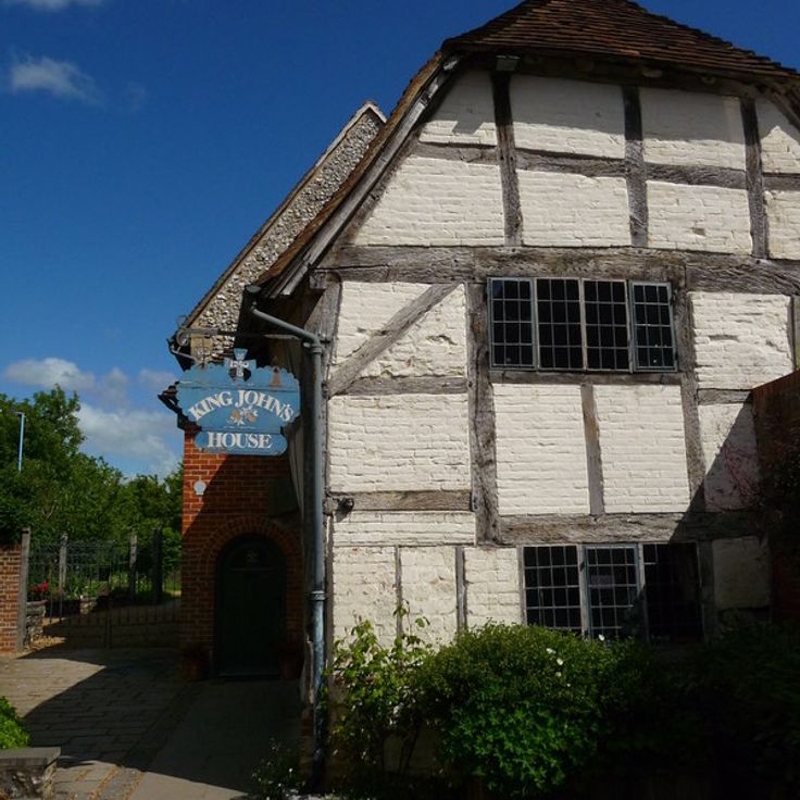 King John's House en Tudor Cottage
