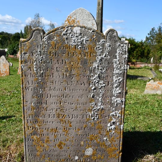 Spear Headstone Approximately 8 Metres South Of Porch Of Church Of St Michael