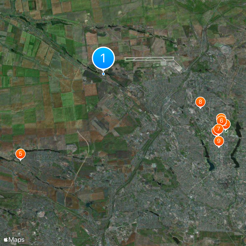 Pisky Map