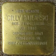 Stolperstein dedicated to Cilly Mularski