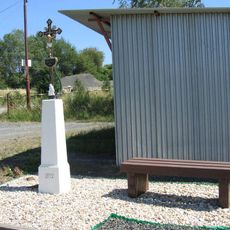 Boží muka u lomu vedle silnice Mrákov - Kout na Šumavě