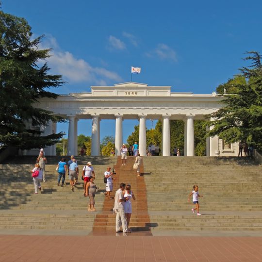 Grafska Wharf in Sevastopol