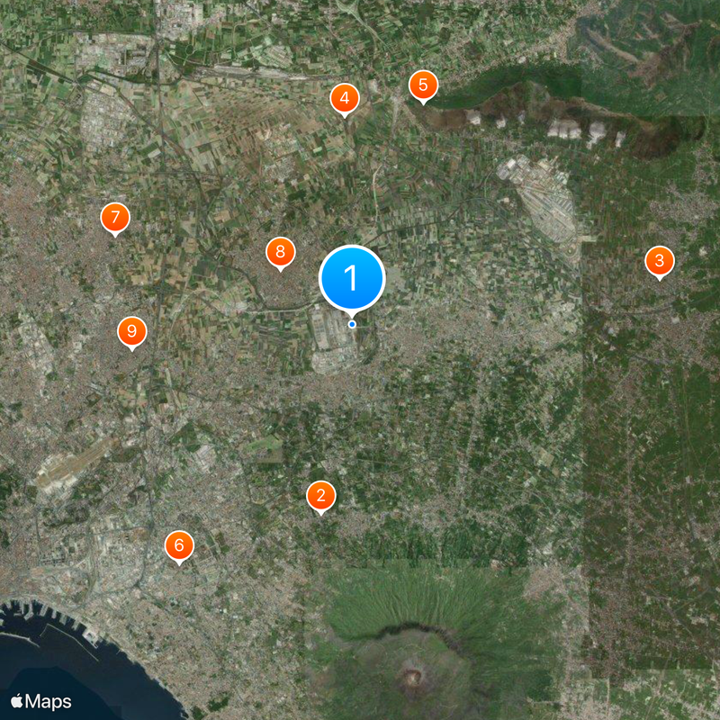 Alfa Romeo Pomigliano d'Arco Plant Map