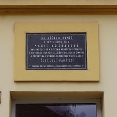 Pamětní deska na čp. 168