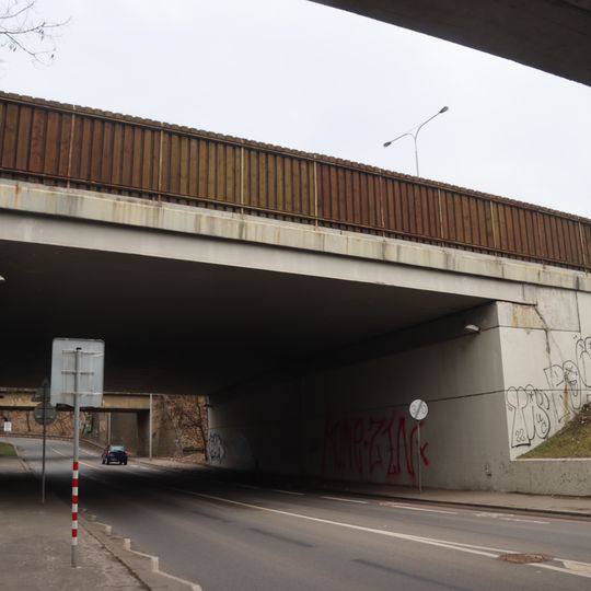 Most Jižní spojky přes Vrbovu ulici