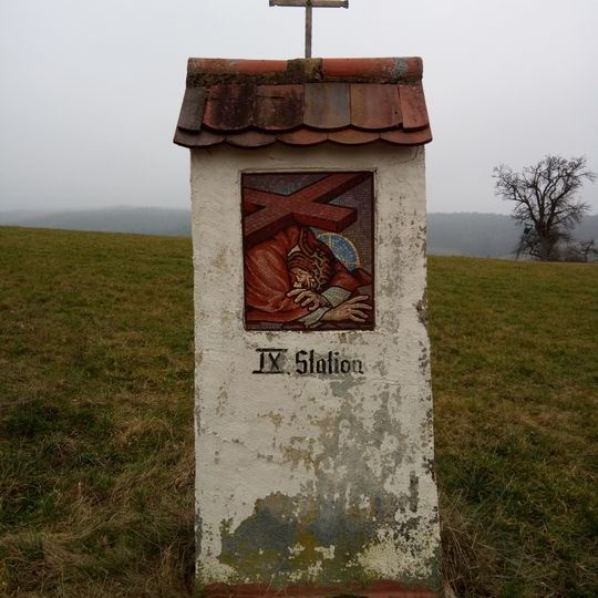 Kreuzwegstation Ober'm Wassergraben in Hausen