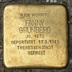 Stolperstein dedicated to Fanny Grünberg