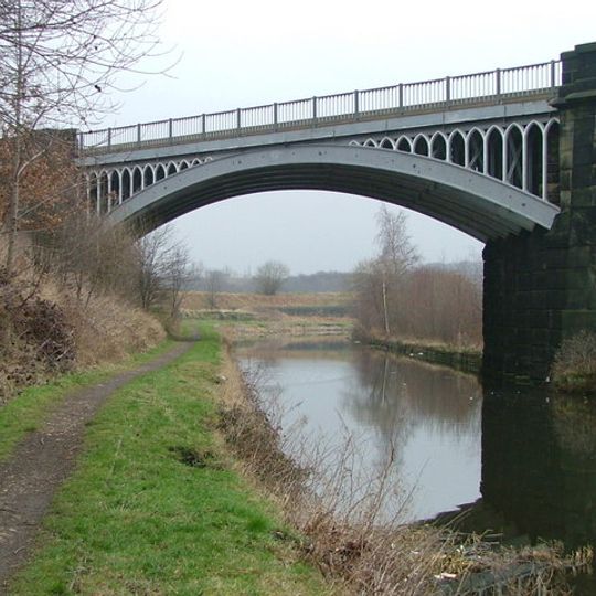 Railway Bridge over Calder and Hebble Navigation, Ravensthorpe