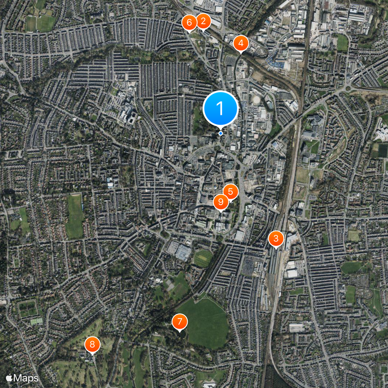 Darlington Map