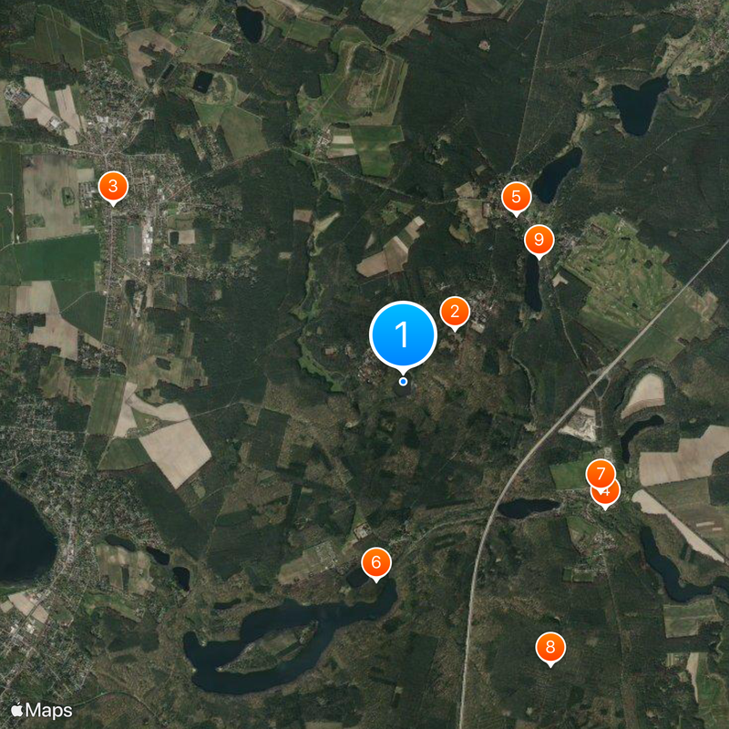 Bogensee Map