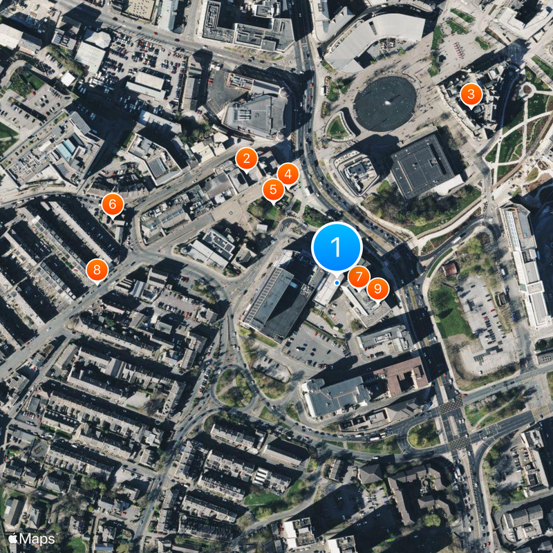 National Science and Media Museum Map