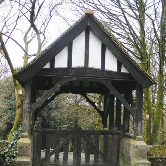 Chadwick Lychgate At Entrance To Sunnyhurst Wood
