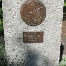 Pomník osvobození v Mariánských Lázních