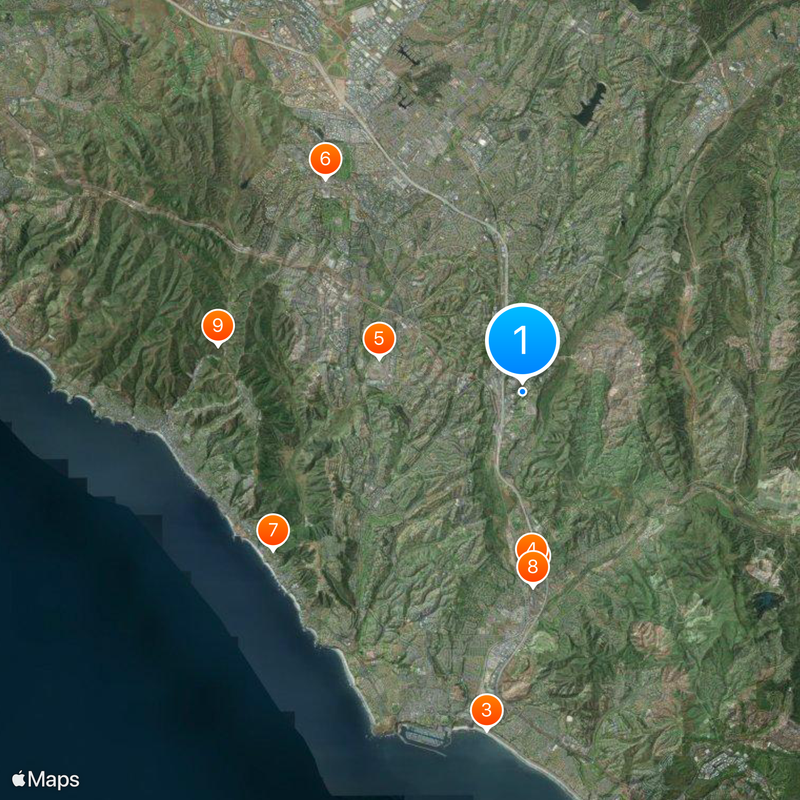Saddleback College Map