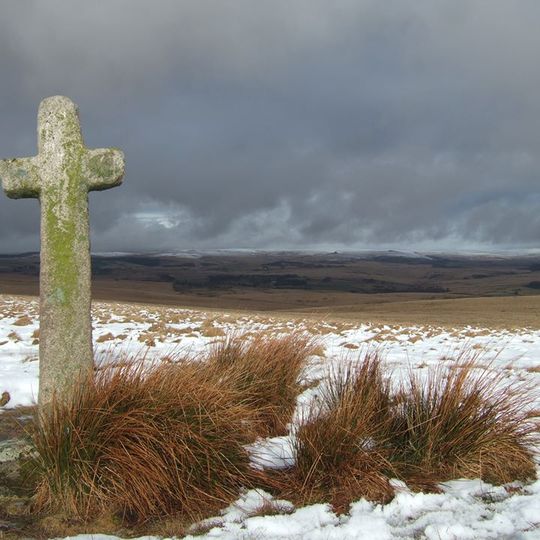 Stone cross on Ter Hill
