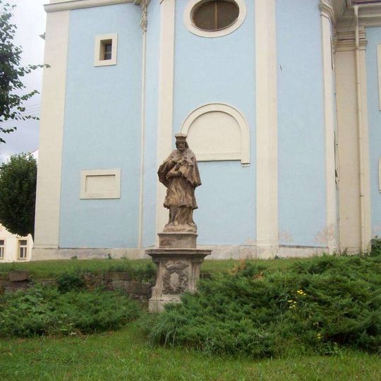 Socha svatého Jana Nepomuckého v Mirošově