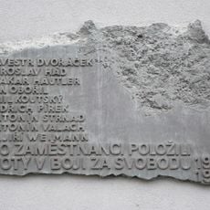 Oběti okupace zaměstnanců banky Slavia