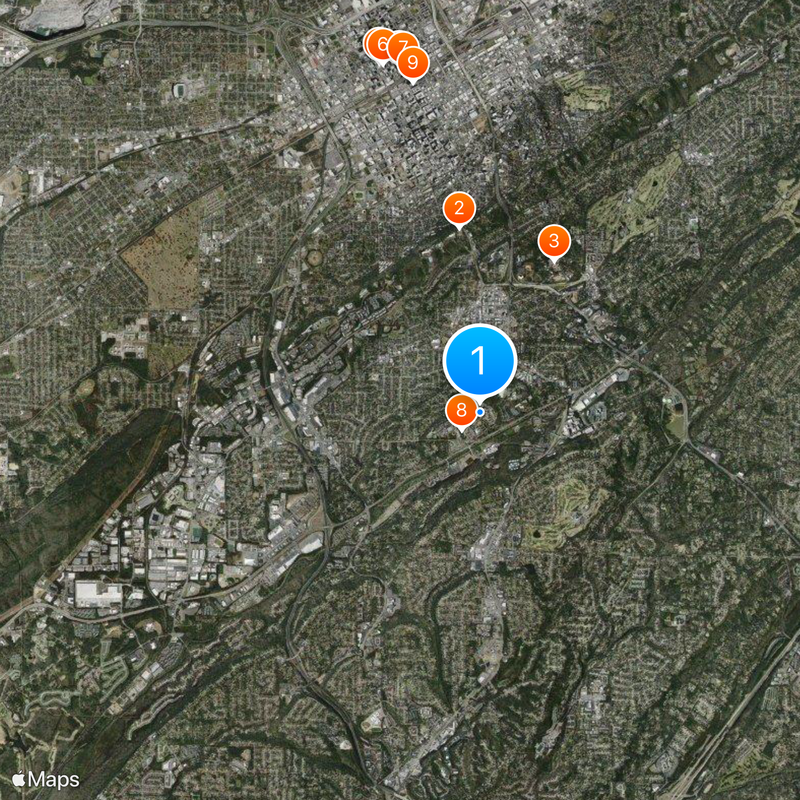 Cumberland School of Law Map