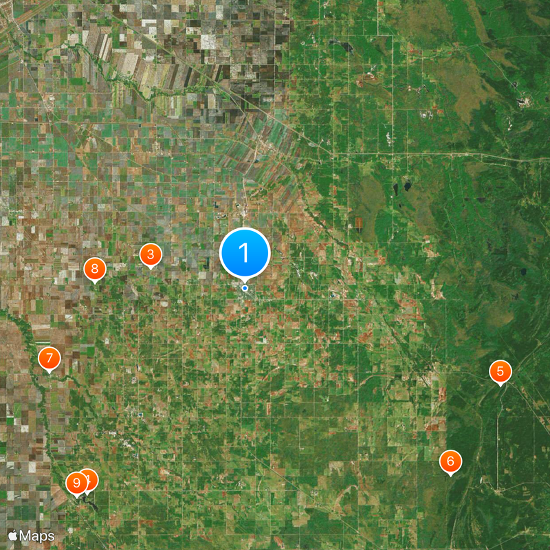 Steinbach Map